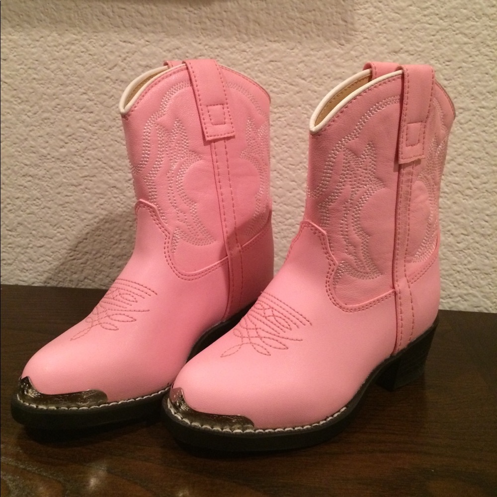 DURANGO steel toe toddler girl boots.